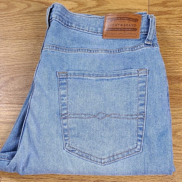 Lucky Brand Other - LUCKY BRAND 410 ATHLETIC STRIGHT 36x30 MENS PRE-OWNED MECHANIC WORK STRECH JEANS